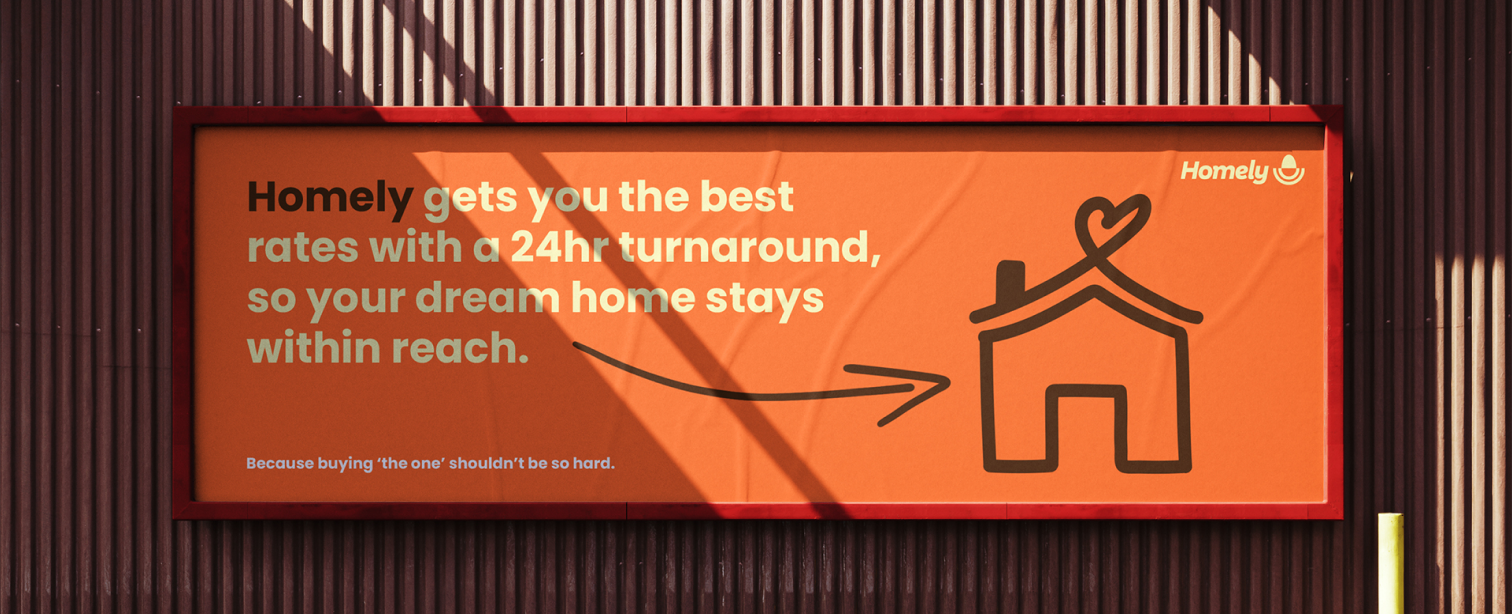 Homely bill board advertisement